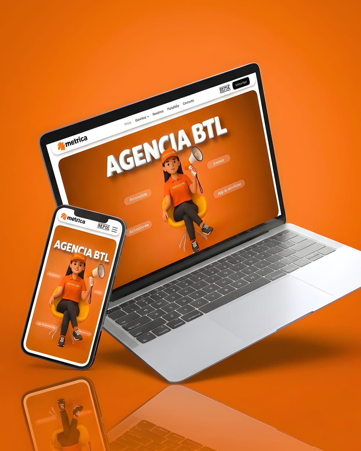 Métrica BTL — caso de éxito de desarrollo web y SEO B2B con Antuario.